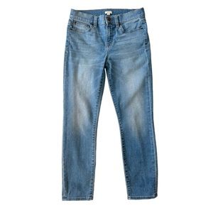 J. Crew Stretch Boyfriend Mid-Rise Crop Jean